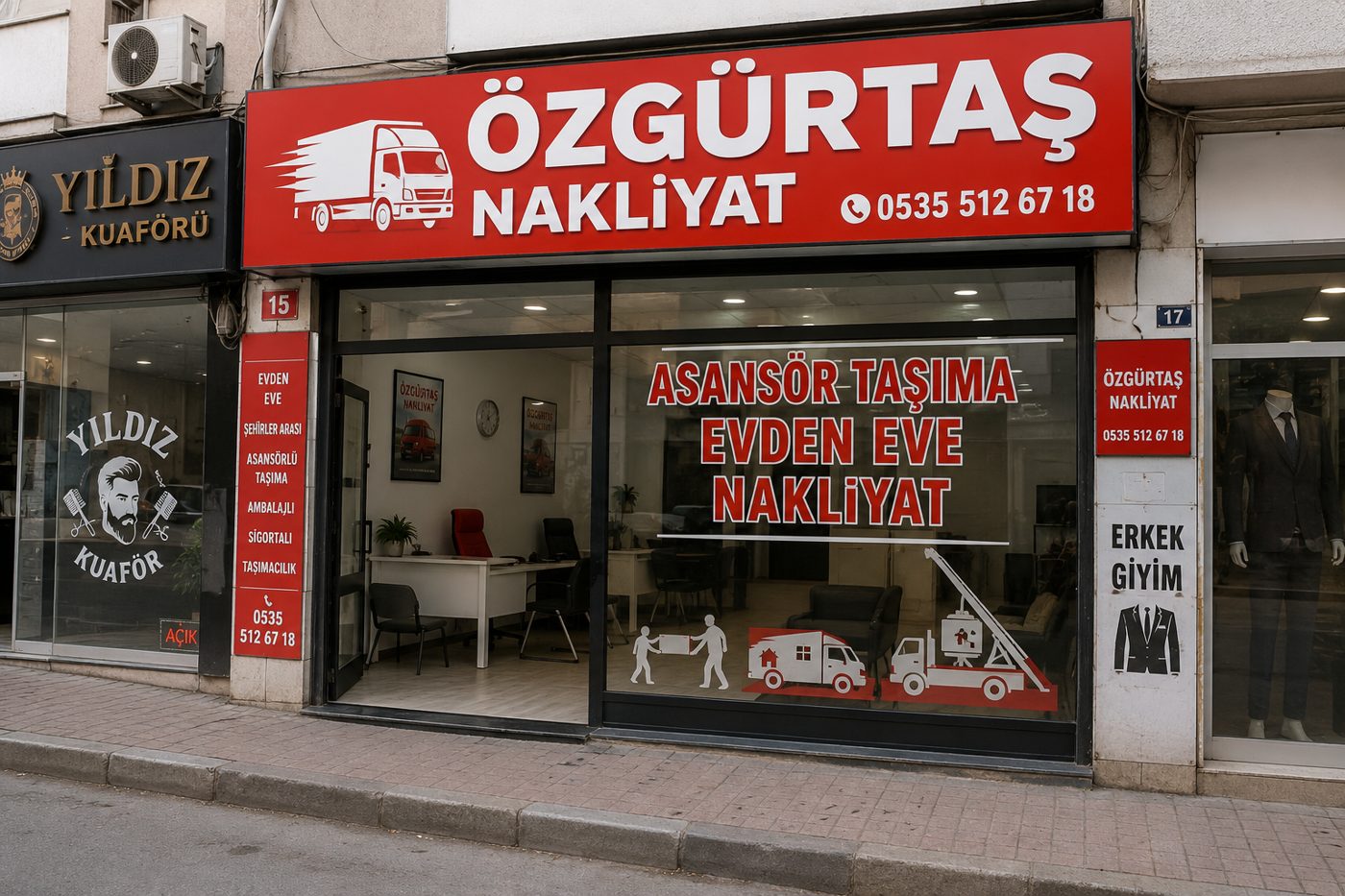 Özgürtaş Nakliyat mağaza